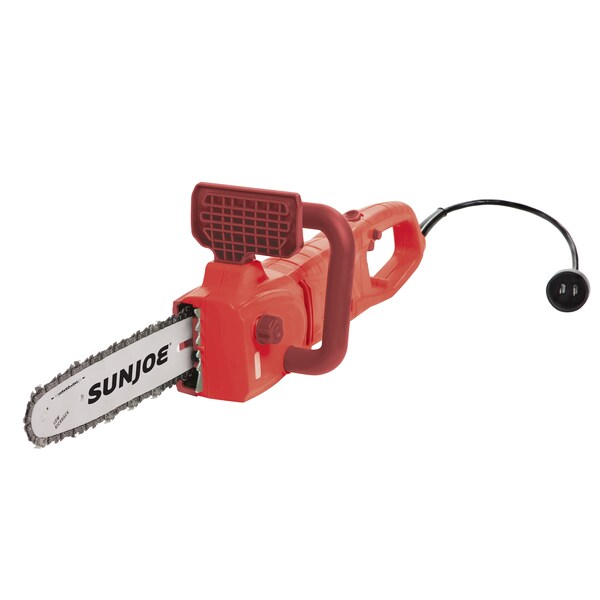 Sun Joe Electric Convertible Pole Chain Saw 10 inch 8.0 Amp (Red) SWJ807ERED Zoro